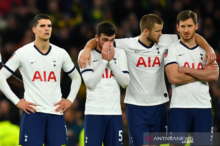 Satu orang di skuat Tottenham positif COVID-19 dari hasil rangkaian tes kelima