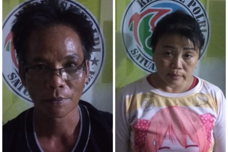 Polres Binjai ringkus pasangan bukan suami istri pemilik tujuh paket sabu-sabu