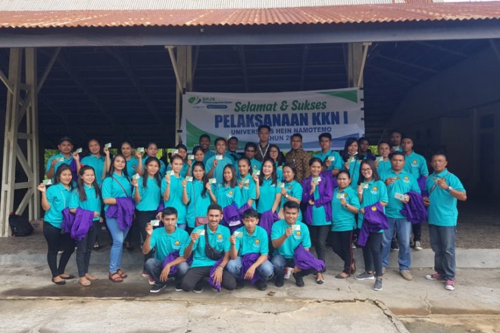 Mahasiswa KKN UNHENA Tobelo dilindungi program BPJAMSOSTEK