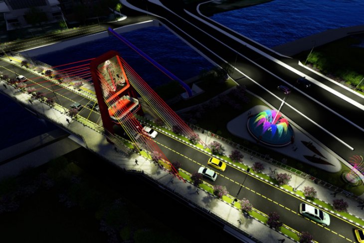 Joyoboyo Bridge to become Surabaya's new icon