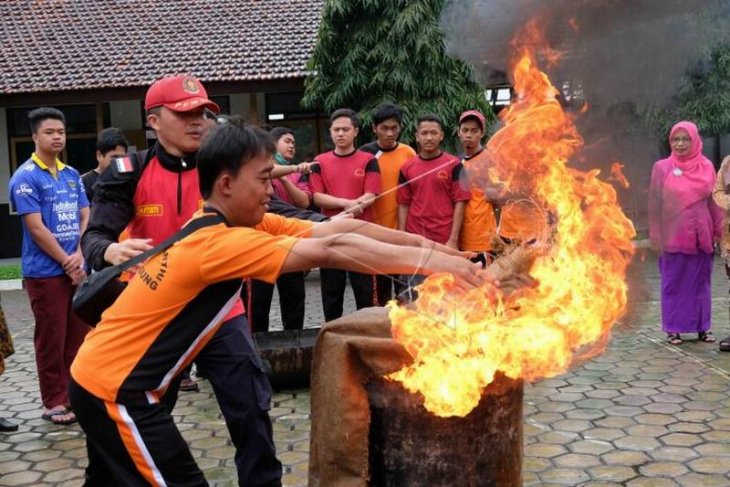 Pelatihan penanganan kebakaran bagi disabilitas netra