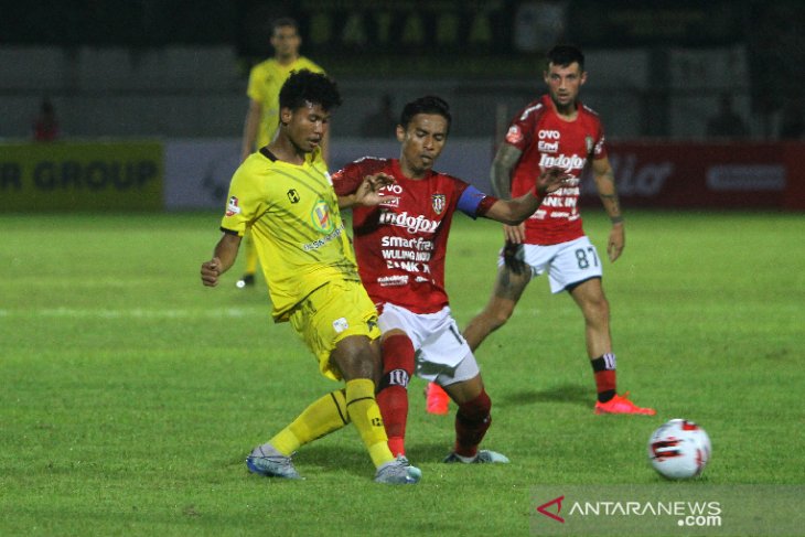 Barito Putera Versus Bali United
