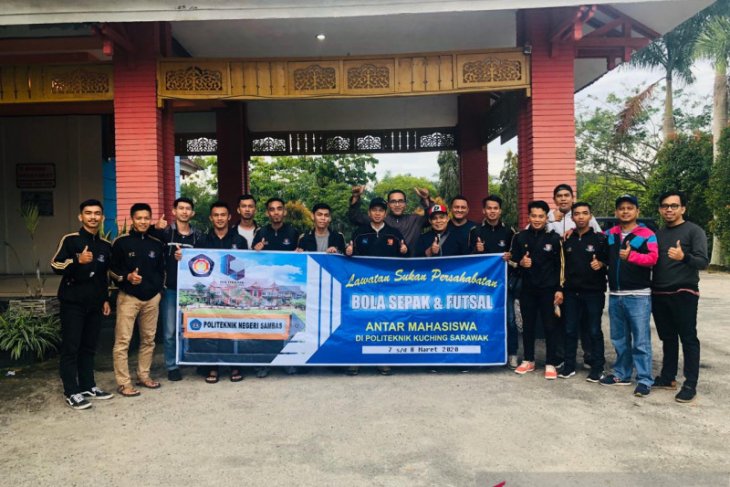 Poltesa perkuat silaturahim dengan Politeknik Sarawak melalui olahraga