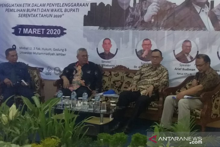 Di Jember, DKPP ingatkan netralitas ASN dan politik uang jelang pilkada serentak
