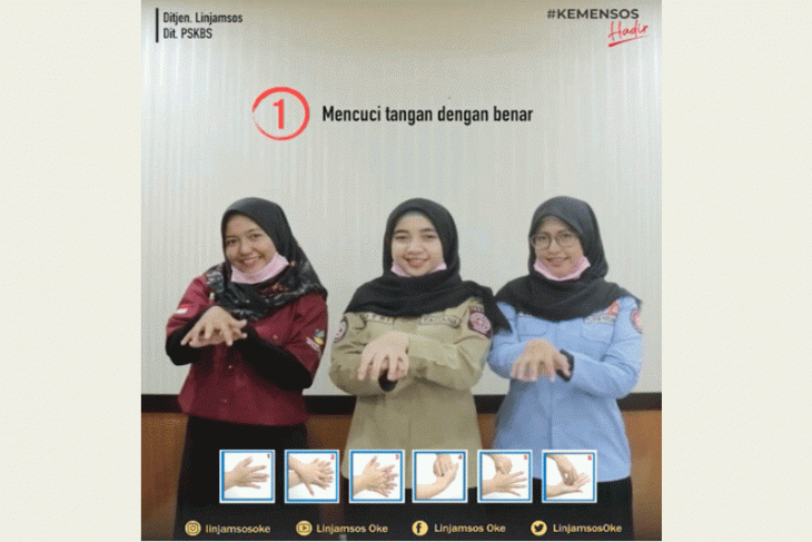 Viral Video tiktok pegawai Kemensos pencegahan virus korona, begini tanggapan Mensos