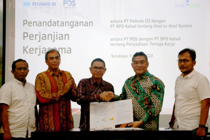 Bank Kalsel dan Pelindo III perkuat kerja sama
