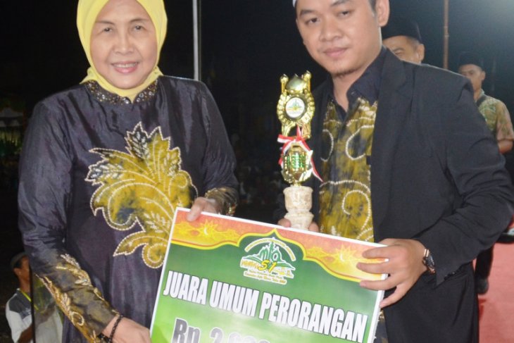 M Jabir juara umum perorangan MTQ Anjir Muara