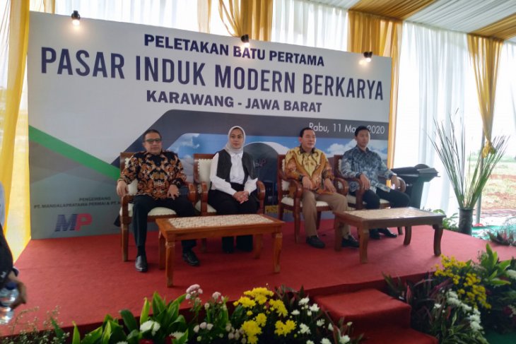Pedagang Pasar Cibitung dan Tangerang akan pindah ke Pasar Induk Modern Cikampek