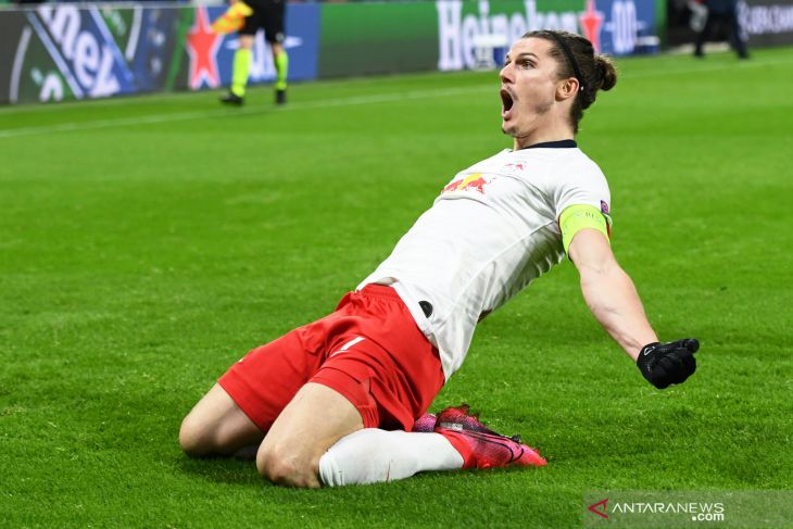 RB Leipzig ke perempat final Liga Champions setelah melumat Tottenham 3-0