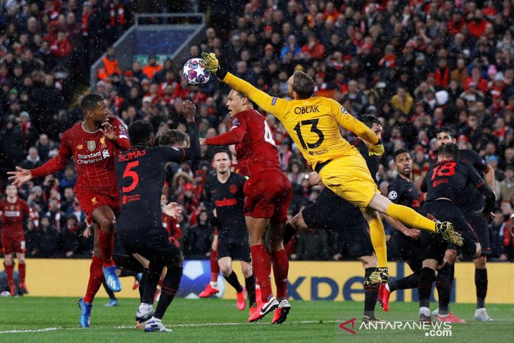 Atletico runtuhkan Anfiled untuk singkirkan juara bertahan Liverpool