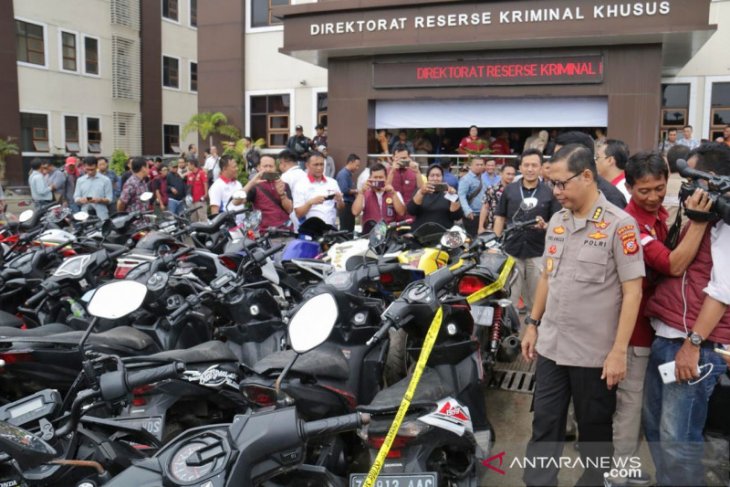 Dari tindak pidana kasus fidusia, Polda Jabar temukan ratusan kendaraan