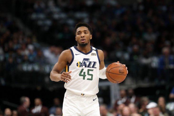 Basket, NBA - Pemain Utah Jazz Donovan Mitchell positif terkena virus corona