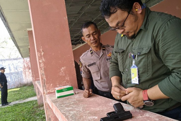 Pererat silaturrahim, Pertamina Rantau penuhi undangan latihan tembak