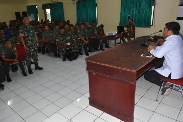 Korem 152Babullah gelar sosialisasi pilkada serentak 2020