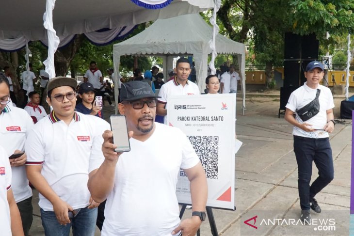 BI Maluku gelar simulasi pemanfaatan QRIS di Kota Ambon