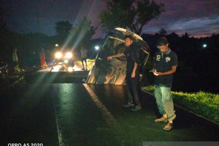 Jembatan dekat sirkuit MotoGP Mandalika ambrol