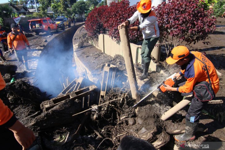 Dampak banjir bandang di Bondowoso