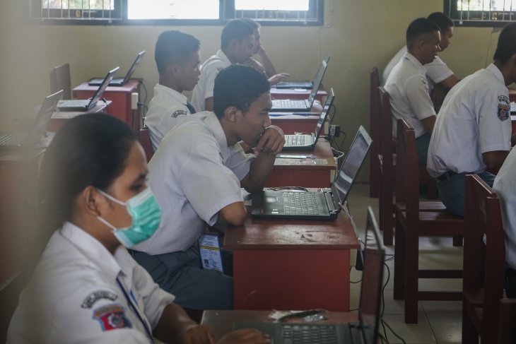 UNBK SMK di Palangka Raya