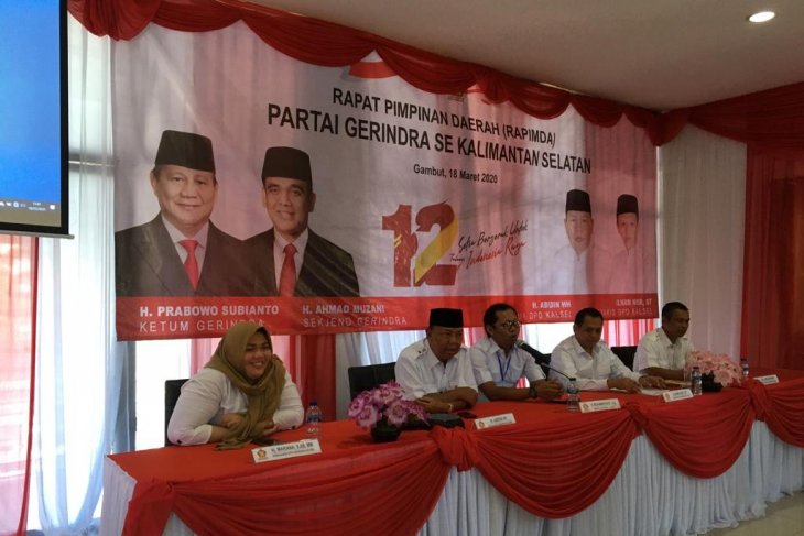 Gerindra Kalsel dukung Prabowo kembali jadi Ketum