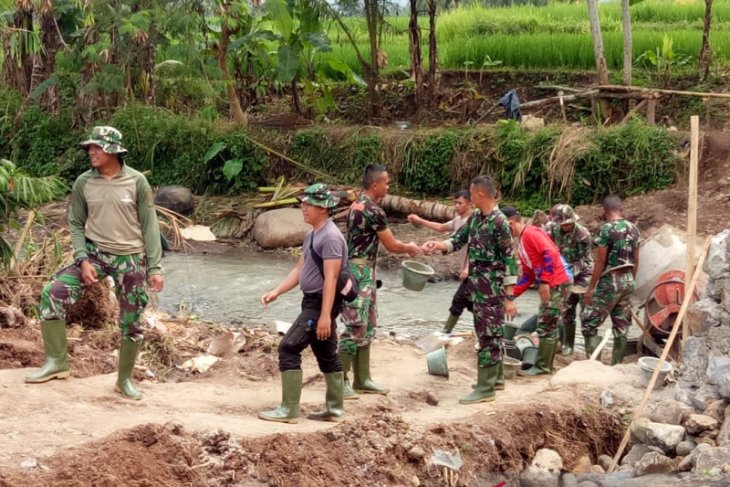 Progres TMMD Kodim 0602/Serang hari kelima berjalan signifikan