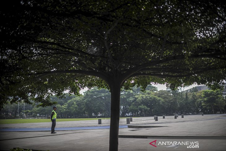 Lapangan Gasibu ditutup sementara 