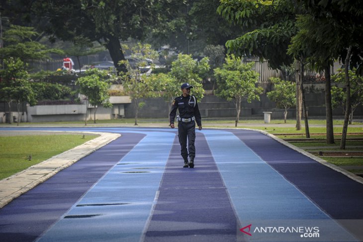 Lapangan Gasibu ditutup sementara 