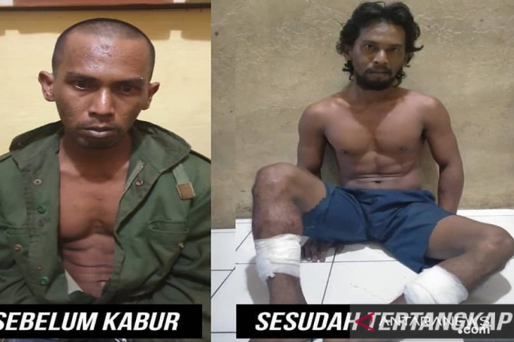 Polisi tembak seorang buron tahanan kabur