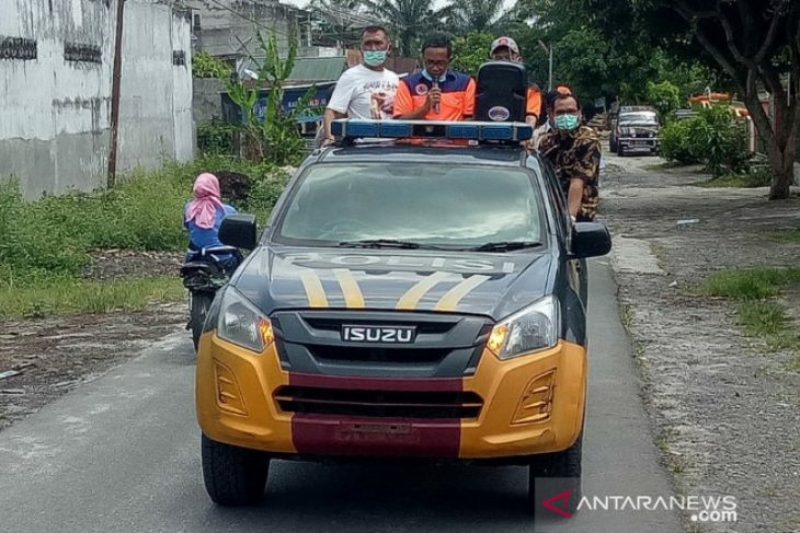 Pemkab Simalungun sosialisasi keliling desa cegah sebaran Covid-19