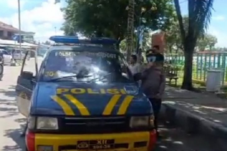 Polsek Kota Grogot Gencar Imbau Pencegahan COVID-19