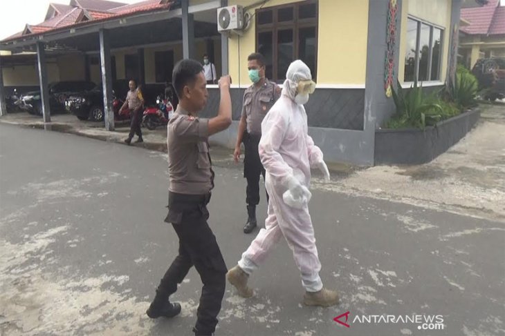 Geger, seorang tamu dari Jakarta pingsan saat berkunjung ke Polres Kapuas dan meninggal