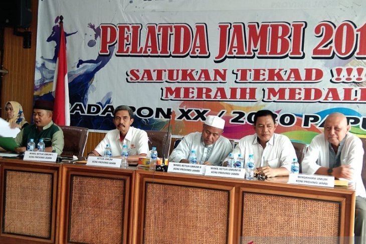Atlet Pelatda PON Jambi jalani program latihan mandiri