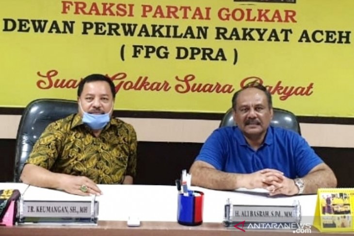 Cegah virus corona, Empat fraksi DPR Aceh tolak hadiri rapat paripurna