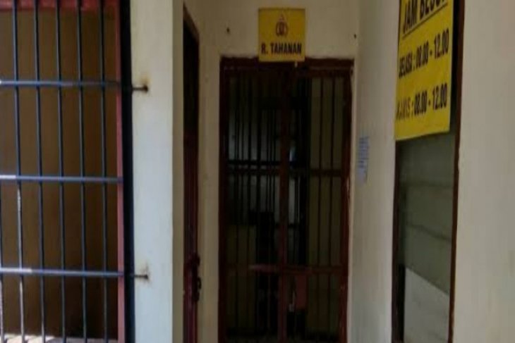 Polresta tiadakan jam besuk tahanan cegah penyebaran Covid 19