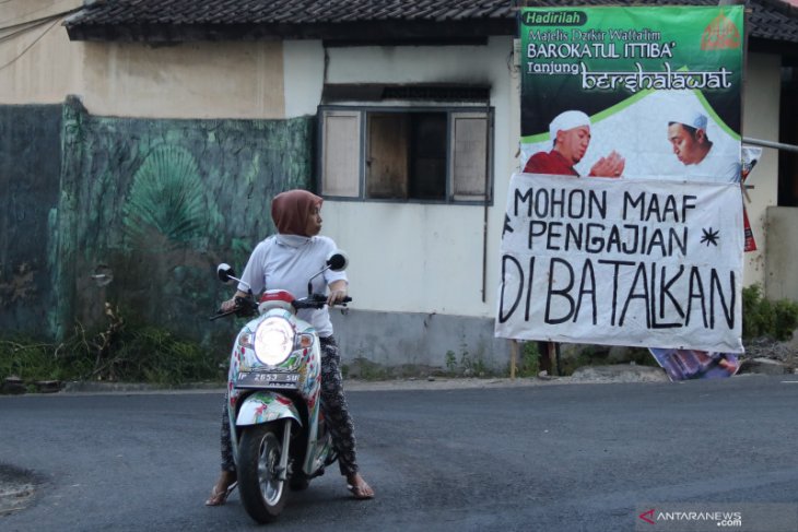 Pembatalan acara pengajian