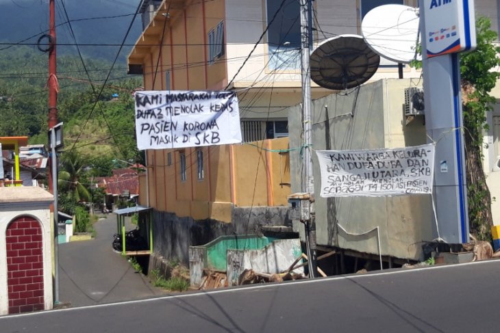 Warga Ternate tolak SKB dijadikan lokasi isolasi pasien COVID-19