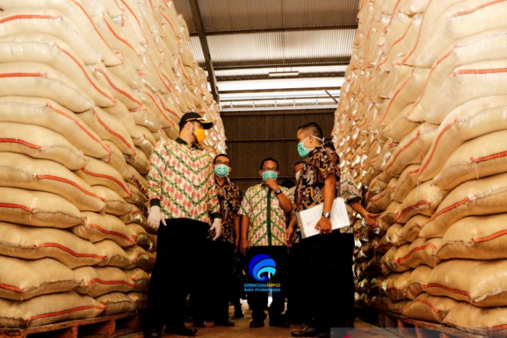 Stok beras di Kota Probolinggo dipastikan aman di tengah pandemi COVID-19