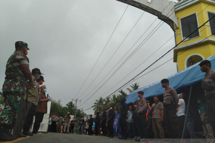 Perbatasan darat Gorontalo ditutup pukul 18.00 hingga 06.00 Wita