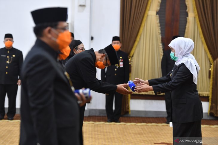 Pengambilan Sumpah Jabatan Pemprov Jatim