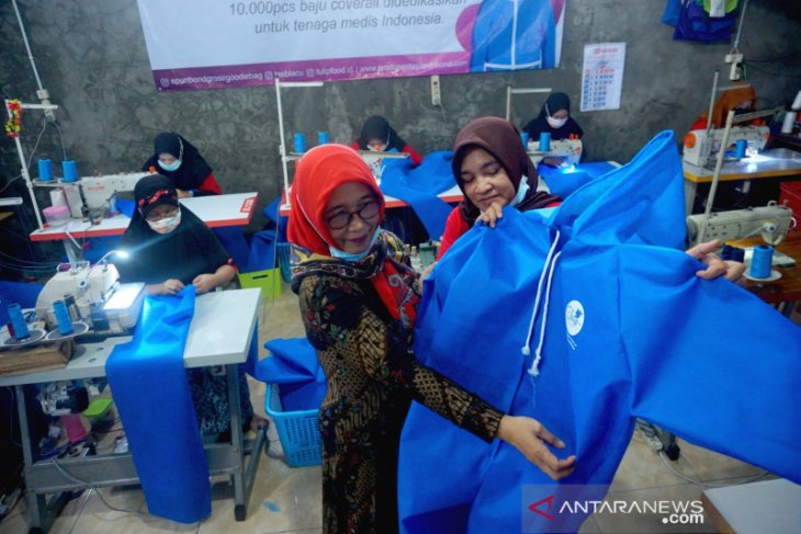 Pengusaha dan pelaku industri swasta diminta bantu produksi massal APD