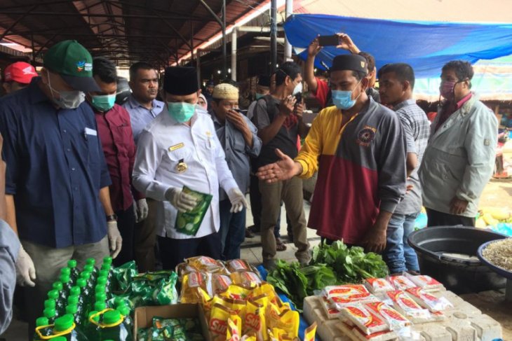 Bupati: Persediaan bahan kebutuhan pokok di pasar aman