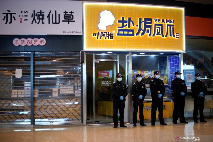 China laporkan jumlah kasus corona harian yang kian sedikit, hanya melibatkan pelancong dari luar negeri
