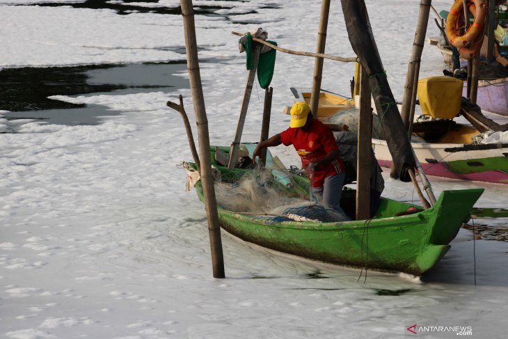 Busa Putih di Sungai Tambak Wedi