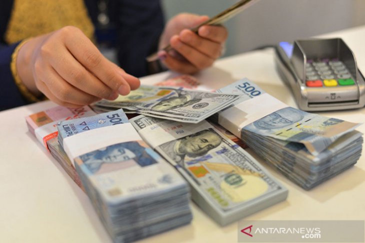 Kurs rupiah Rabu pagi melemah 10 poin