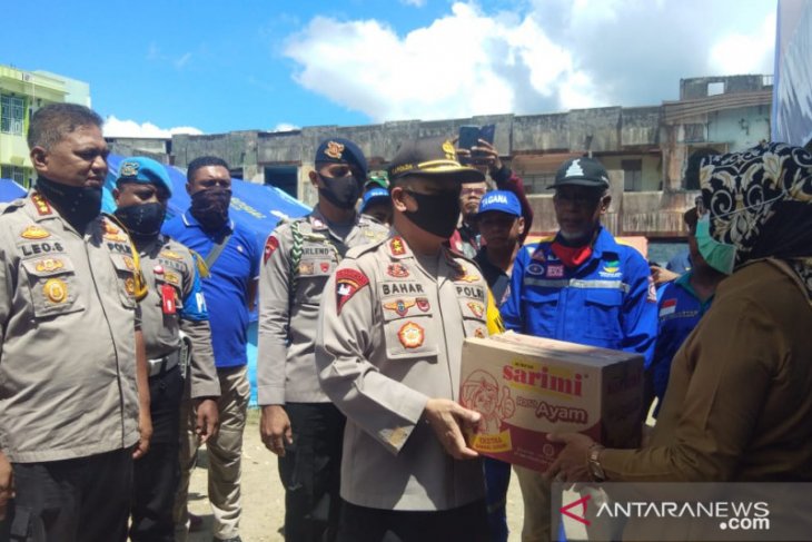 Kapolda Maluku penempatan tenda pengungsi tidak lebih dari sepuluh orang