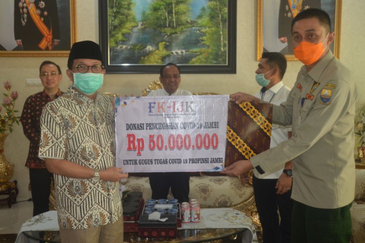 BPMD Provinsi Jambi salurkan bantuan untuk penanganan COVID-19