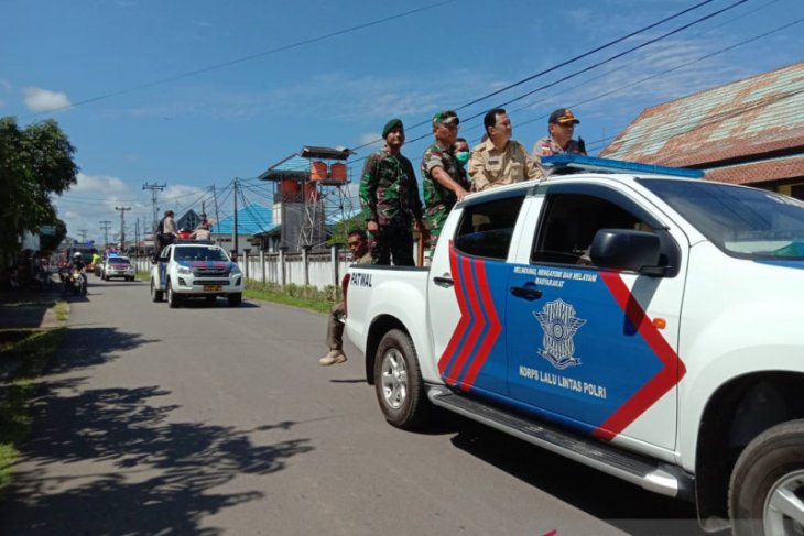 Kapuas Hulu lakukan penyemprotan massal cegah sebaran COVID - 19