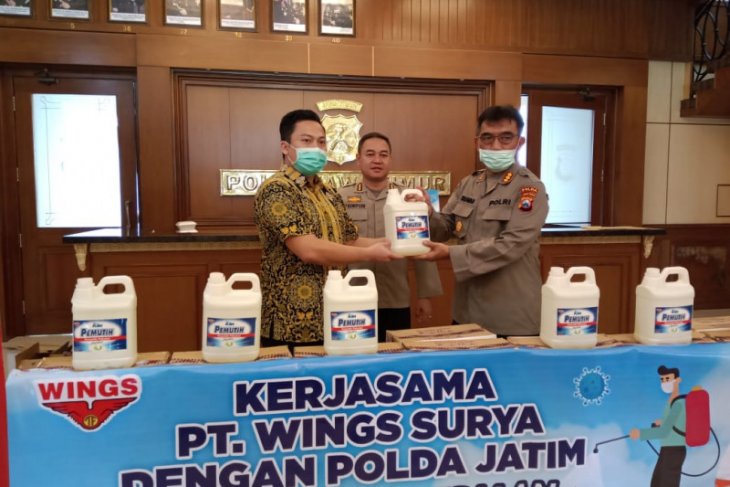 Polda Jatim akan semprotkan 850 ribu liter cairan disinfektan
