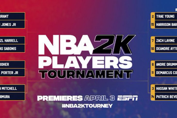 Turnamen NBA2K diharapkan jadi pereda rasa haus fans NBA