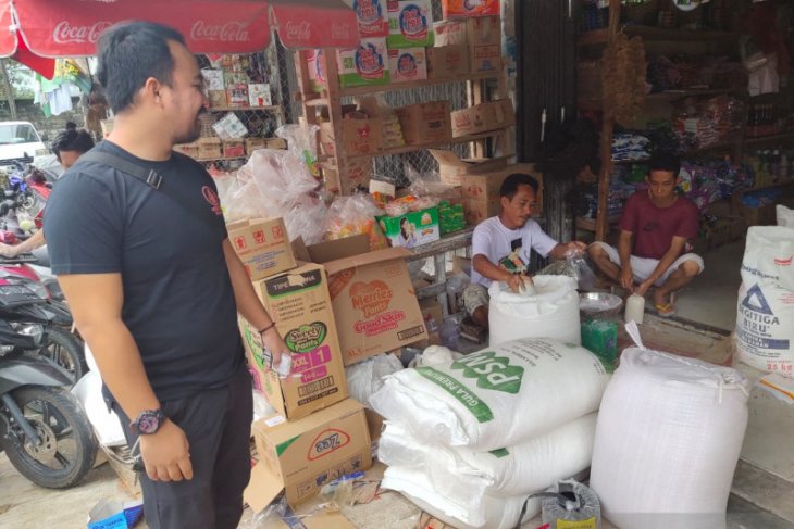 Polres Bangka Barat cek persediaan bahan pokok sejumlah pasar