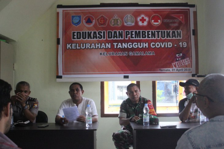 Satgas bentuk empat kelurahan tangguh COVID-19 di Kota Ternate
